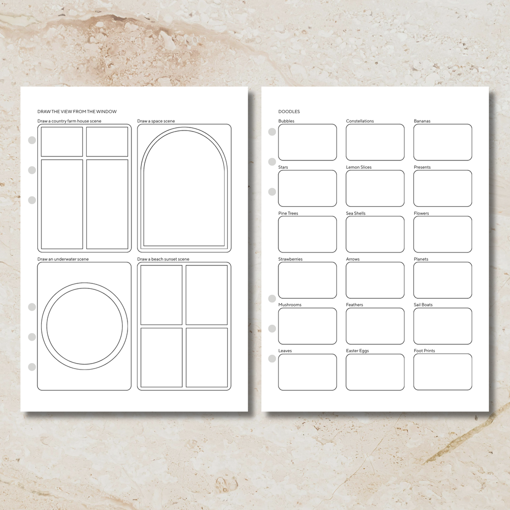 Sunday Series - Creative Drawing & Colouring In