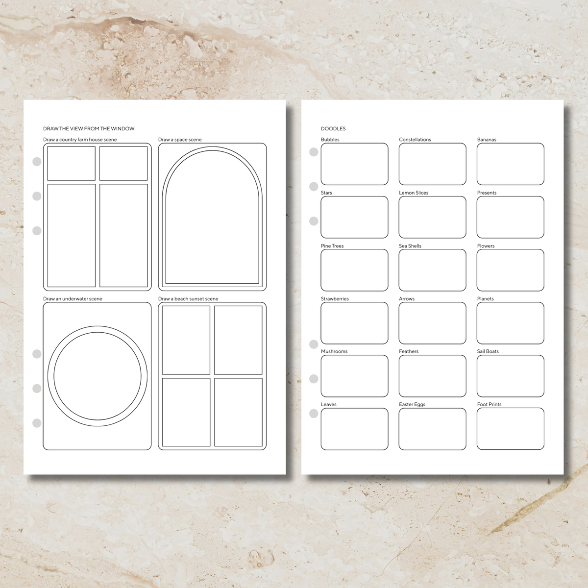Sunday Series - Creative Drawing & Colouring In