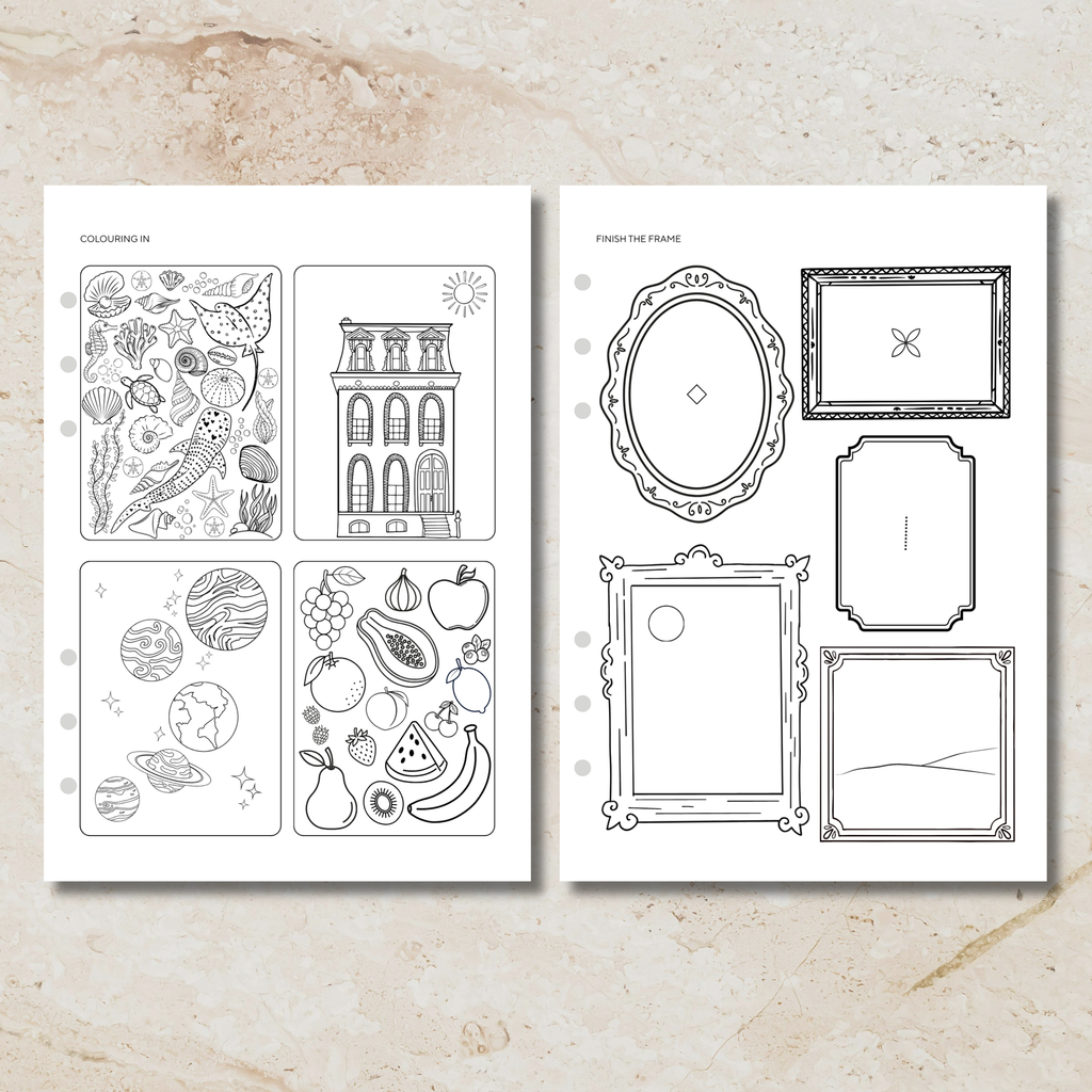 Sunday Series - Creative Drawing & Colouring In
