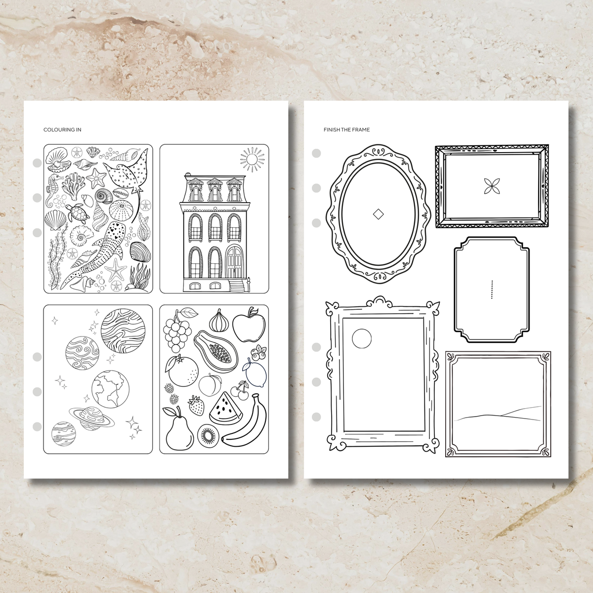 Sunday Series - Creative Drawing & Colouring In
