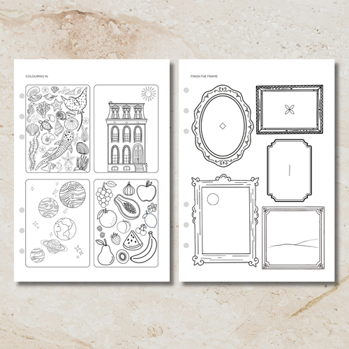 Sunday Series - Creative Drawing & Colouring In