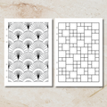Sunday Series - Lines & Forms Colouring In