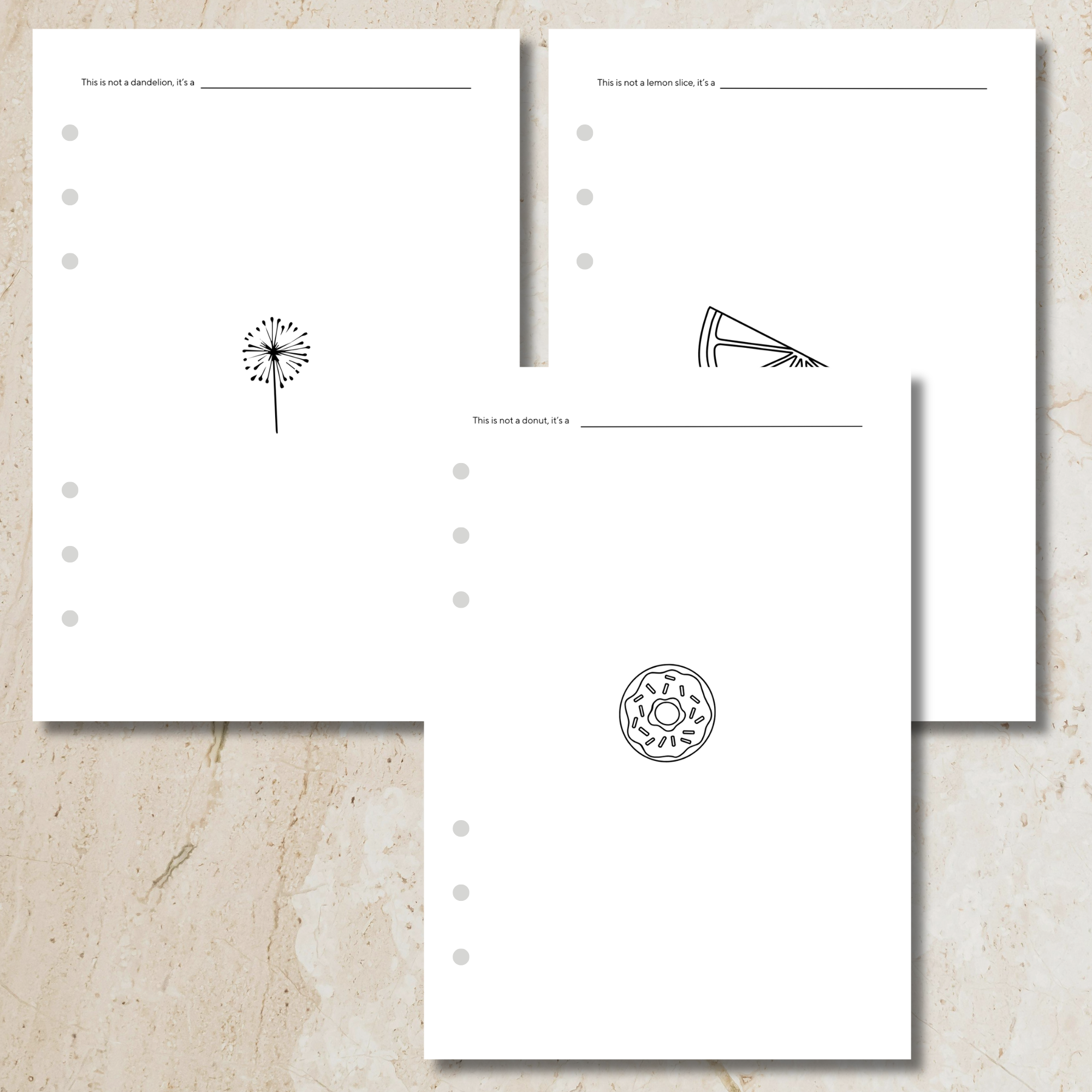 Sunday Series - It's not a, it's a drawing pack