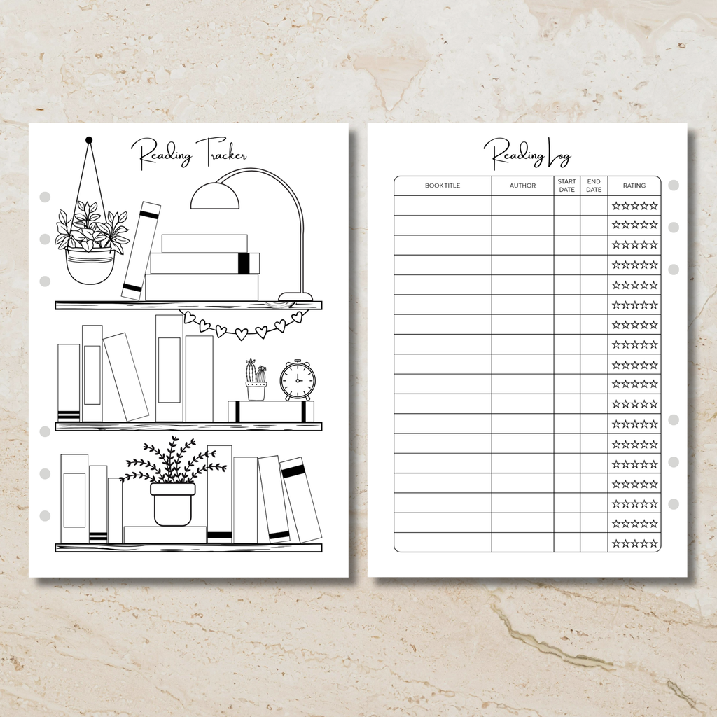 Sunday Series - Reading Tracker