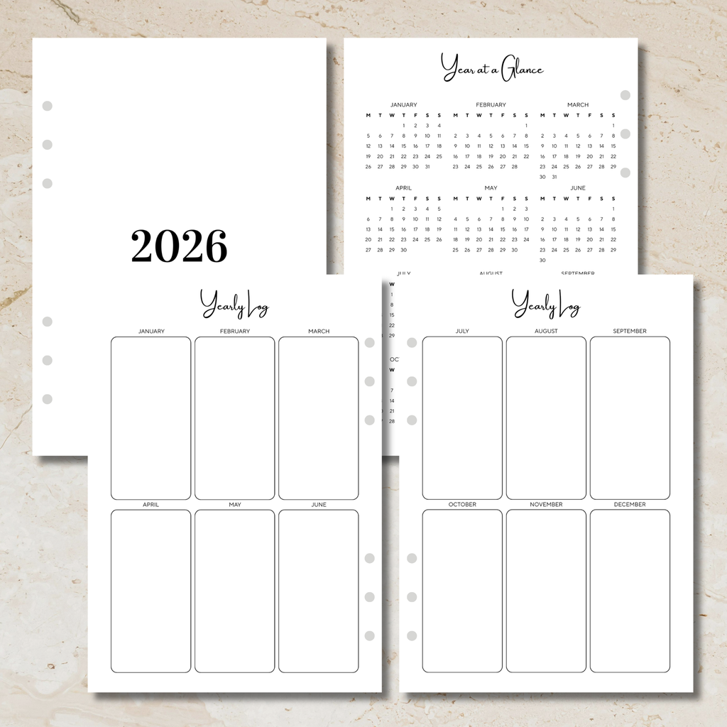 Sunday Series - Yearly Spreads